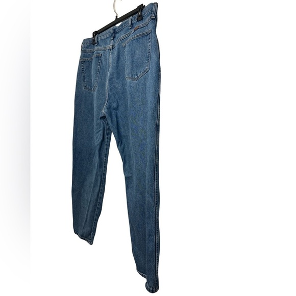 Rustler Big and Tall Straight Blue Jeans Size 42x30 ☀️ - Picture 13 of 16